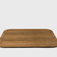 Teak Non-Slip Tray [Large] Tableware [Kitchen & Dining] KINTO    Deadstock General Store, Manchester