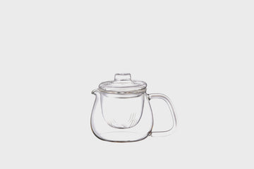UNITEA Glass Teapot [Small] Tea & Coffee [Kitchen & Dining] KINTO    Deadstock General Store, Manchester