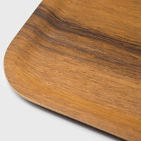 Teak Non-Slip Tray [Large] Tableware [Kitchen & Dining] KINTO    Deadstock General Store, Manchester