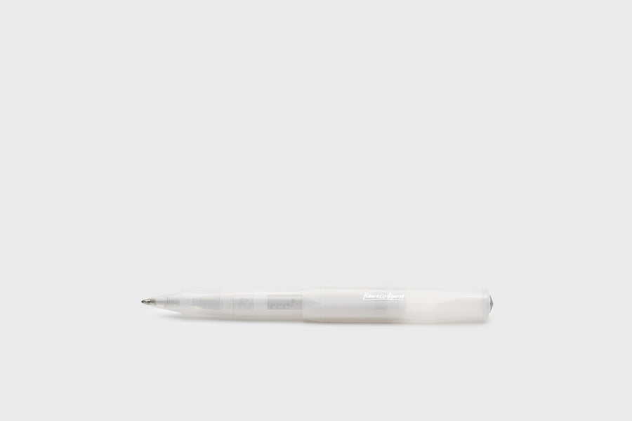 Kaweco Classic Sport Rollerball Pen – Frost Transparent, Open – BindleStore. (Deadstock General Store, Manchester)