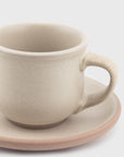 MUI Espresso Cup & Saucer [Beige]