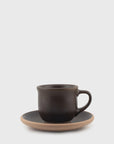 MUI Espresso Cup & Saucer [Brown]