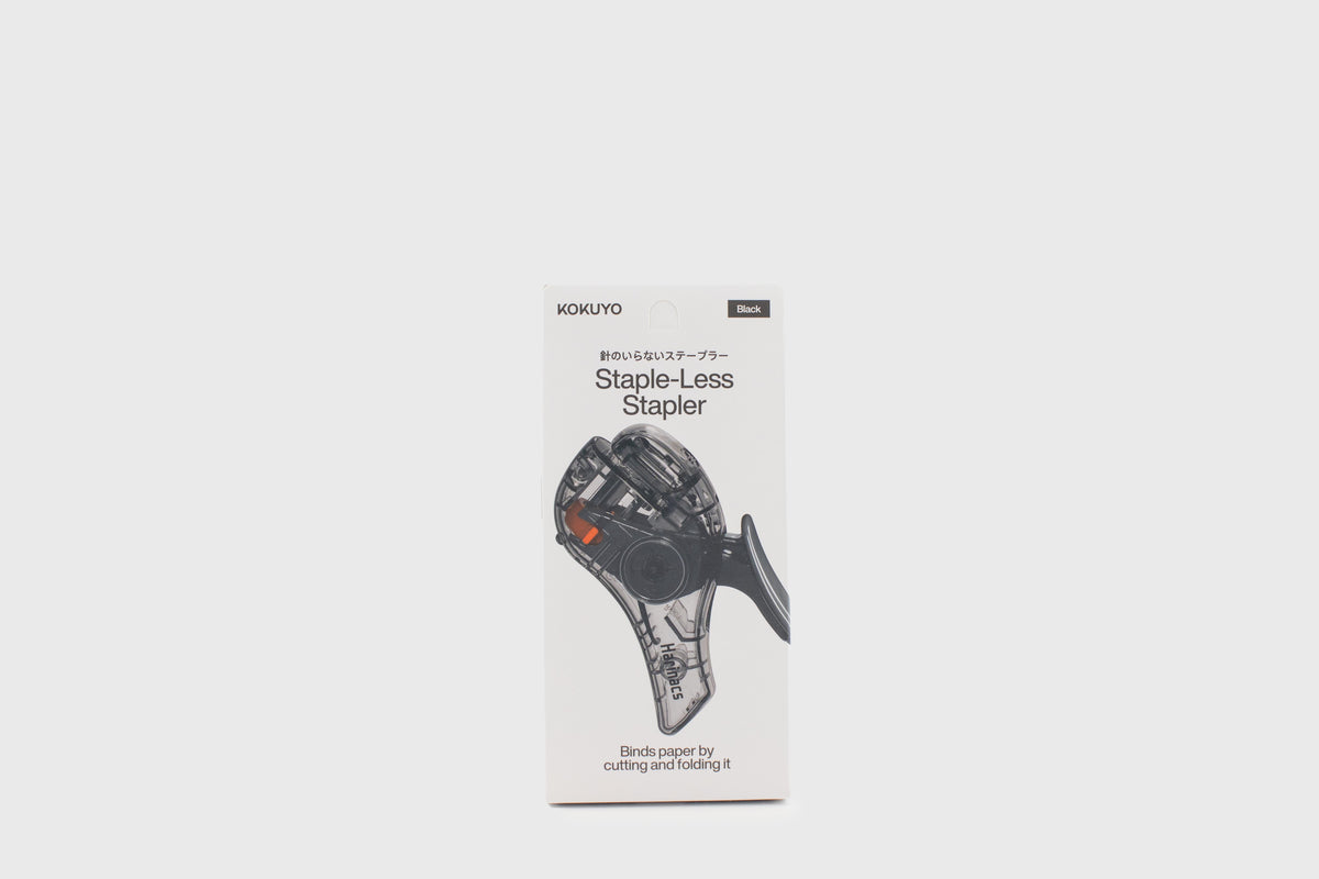 HARINACS Staple-Less Stapler [Black]