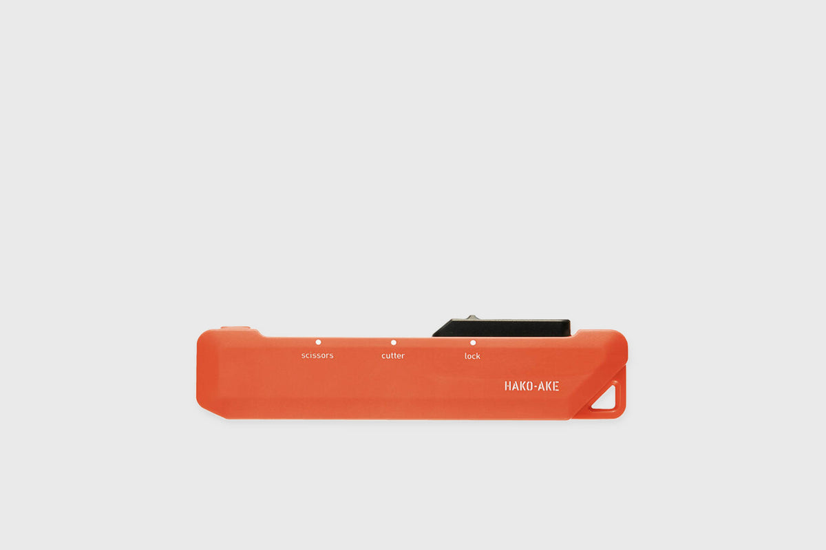 HAKO-AKE 2 Way Portable Scissors [Orange]