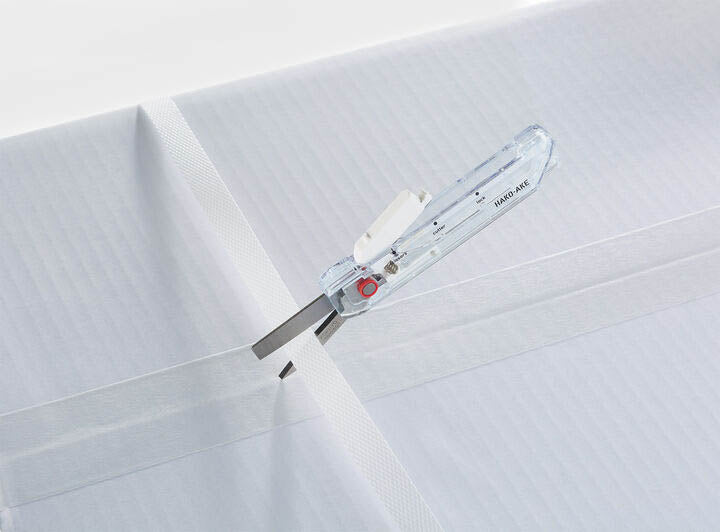 HAKO-AKE 2 Way Portable Scissors [Orange]