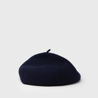 Roll Up Wool Béret Hats, Scarves & Gloves [Accessories] Kopka Accessories Navy   Deadstock General Store, Manchester