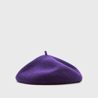 Roll Up Wool Béret Hats, Scarves & Gloves [Accessories] Kopka Accessories Purple   Deadstock General Store, Manchester