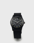 M.W.C. - U.S. 1970s Pattern Service Watch [Black/Black] - BindleStore.