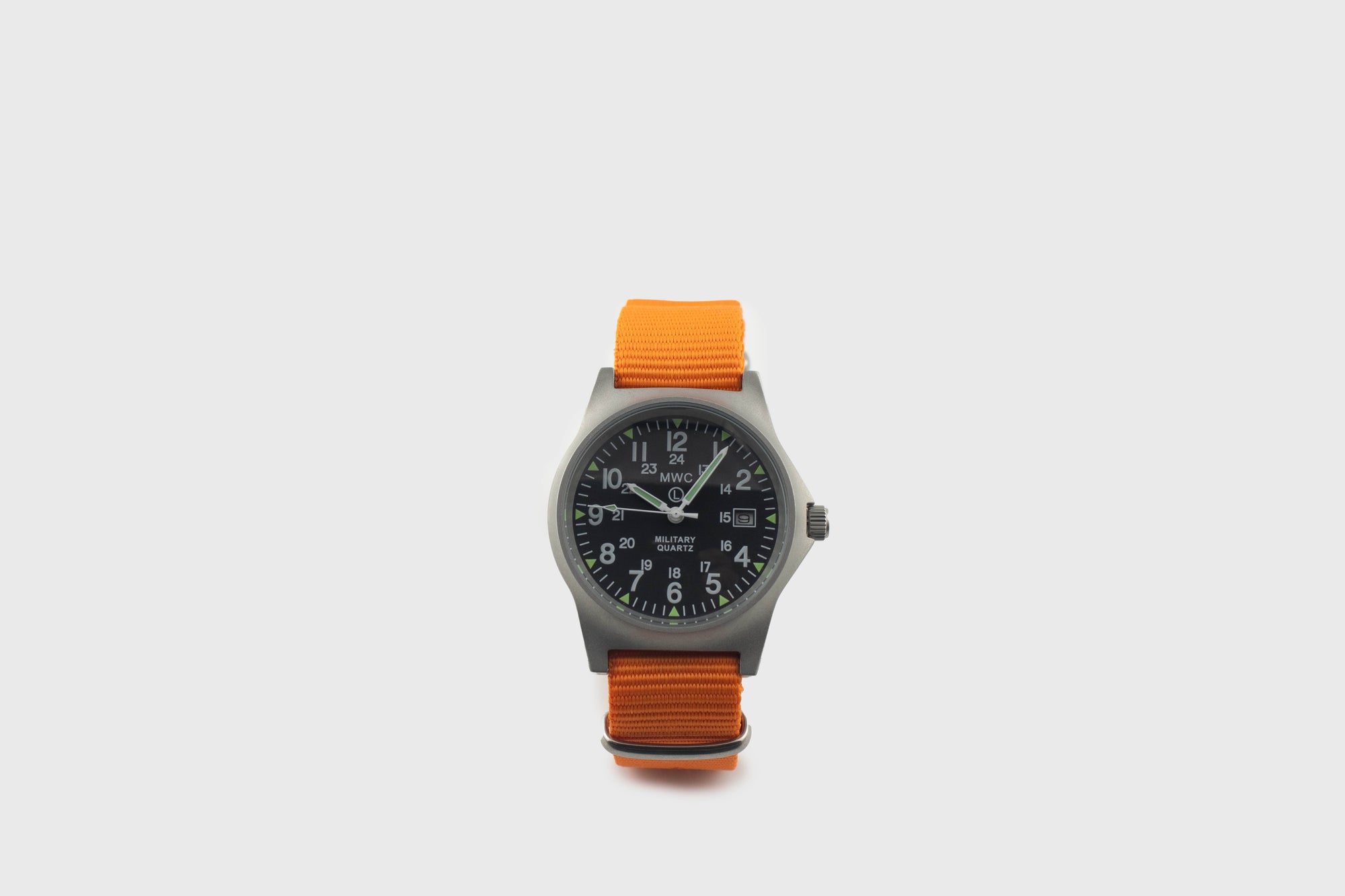 M.W.C. - G10 LM Infantry Watch [Steel / Orange SAR] - BindleStore.
