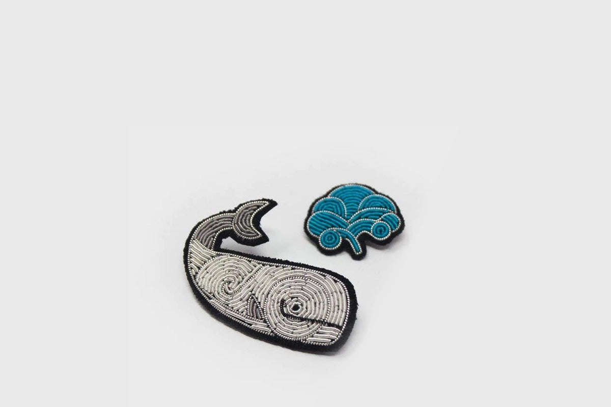 Moby Dick Brooch Brooches & Pins [Accessories] Macon & Lesquoy    Deadstock General Store, Manchester