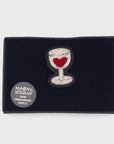 Glass of Heart Brooch