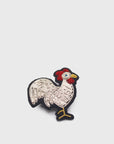 Silver Rooster Brooch