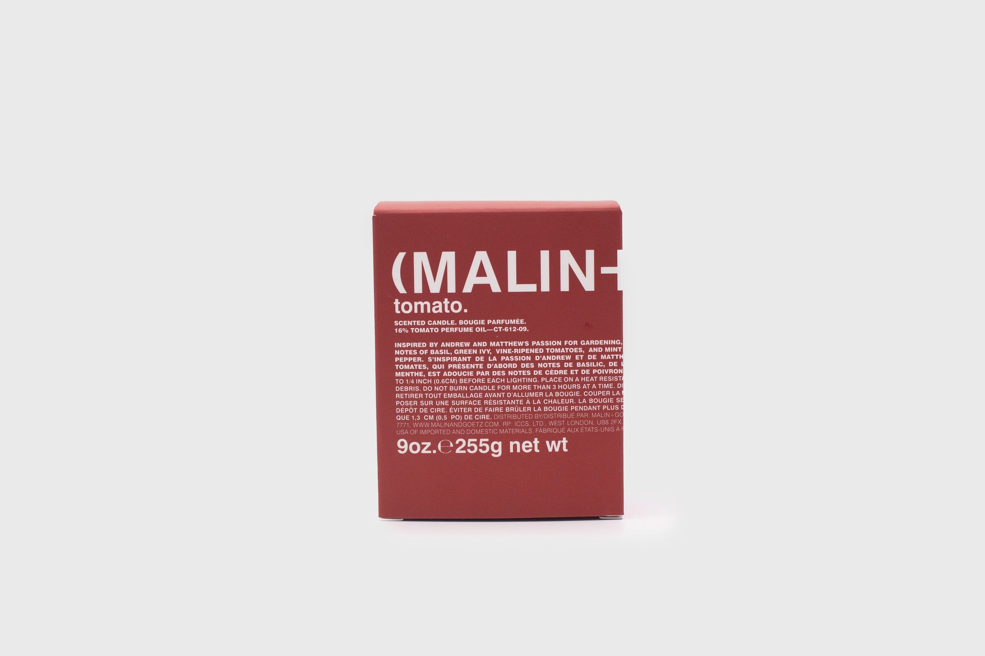 MALIN+GOETZ - Tomato Candle - BindleStore.