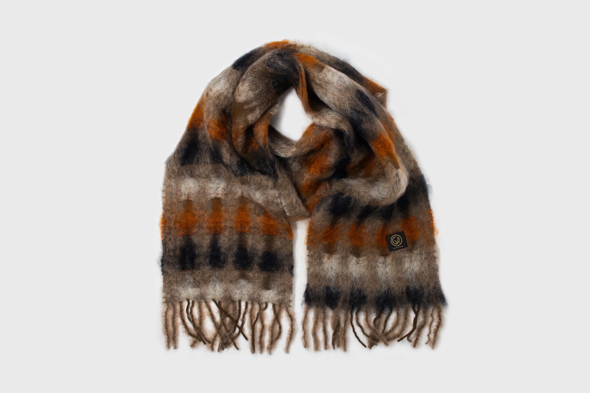 Mohair 'Mia' Scarf [Rust] Hats, Scarves & Gloves [Accessories] Mantas Ezcaray    Deadstock General Store, Manchester