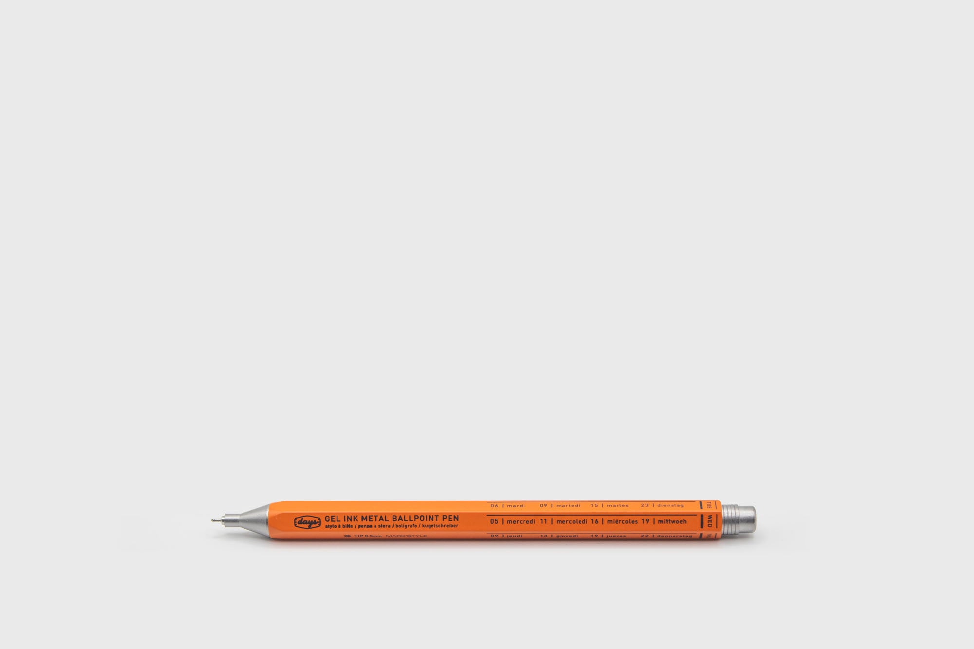 Mark&#39;s Inc. - Days Gel Ballpoint [Orange] - BindleStore.