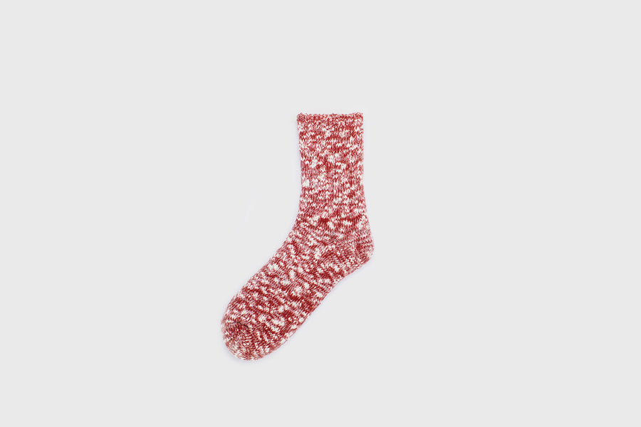 Cotton Hemp Socks [Red]