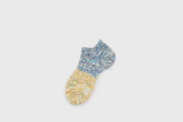 Half-Switch Sneaker Socks [Blue] Socks & Slippers [Accessories] Mauna Kea    Deadstock General Store, Manchester