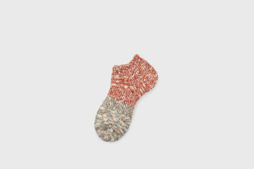 Half-Switch Sneaker Socks [Red] Socks & Slippers [Accessories] Mauna Kea    Deadstock General Store, Manchester