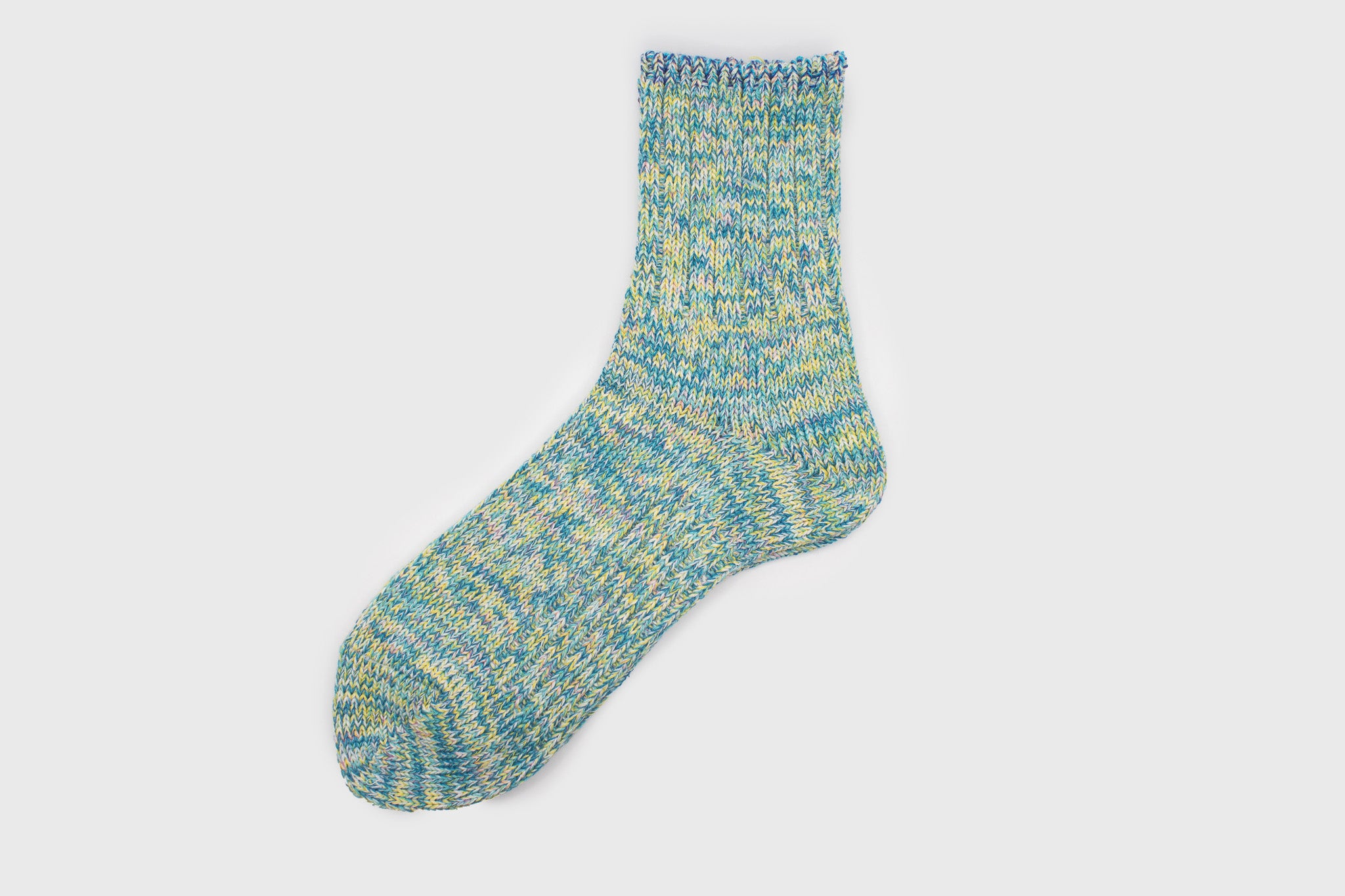 6 Colour Twister Socks [Green]