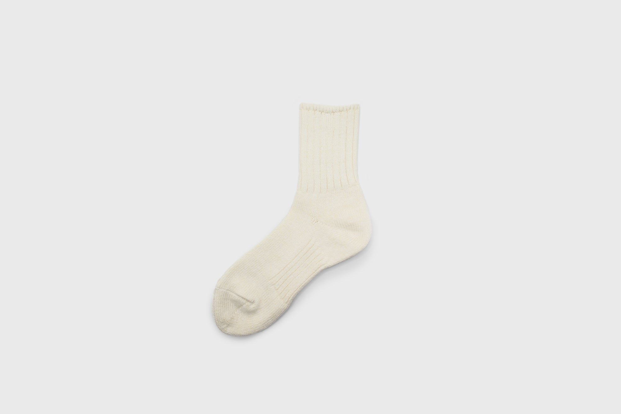 Organic Low Gauge Socks [White] Socks &amp; Slippers [Accessories] Mauna Kea    Deadstock General Store, Manchester