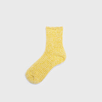 Pastel Rib Socks [Yellow]