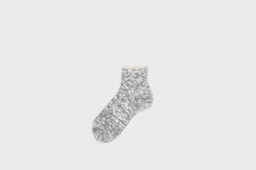 Ripple Top Socks [Grey]