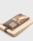 Book Band Pen Case [Brown] Stationery [Office & Stationery] Midori    Deadstock General Store, Manchester