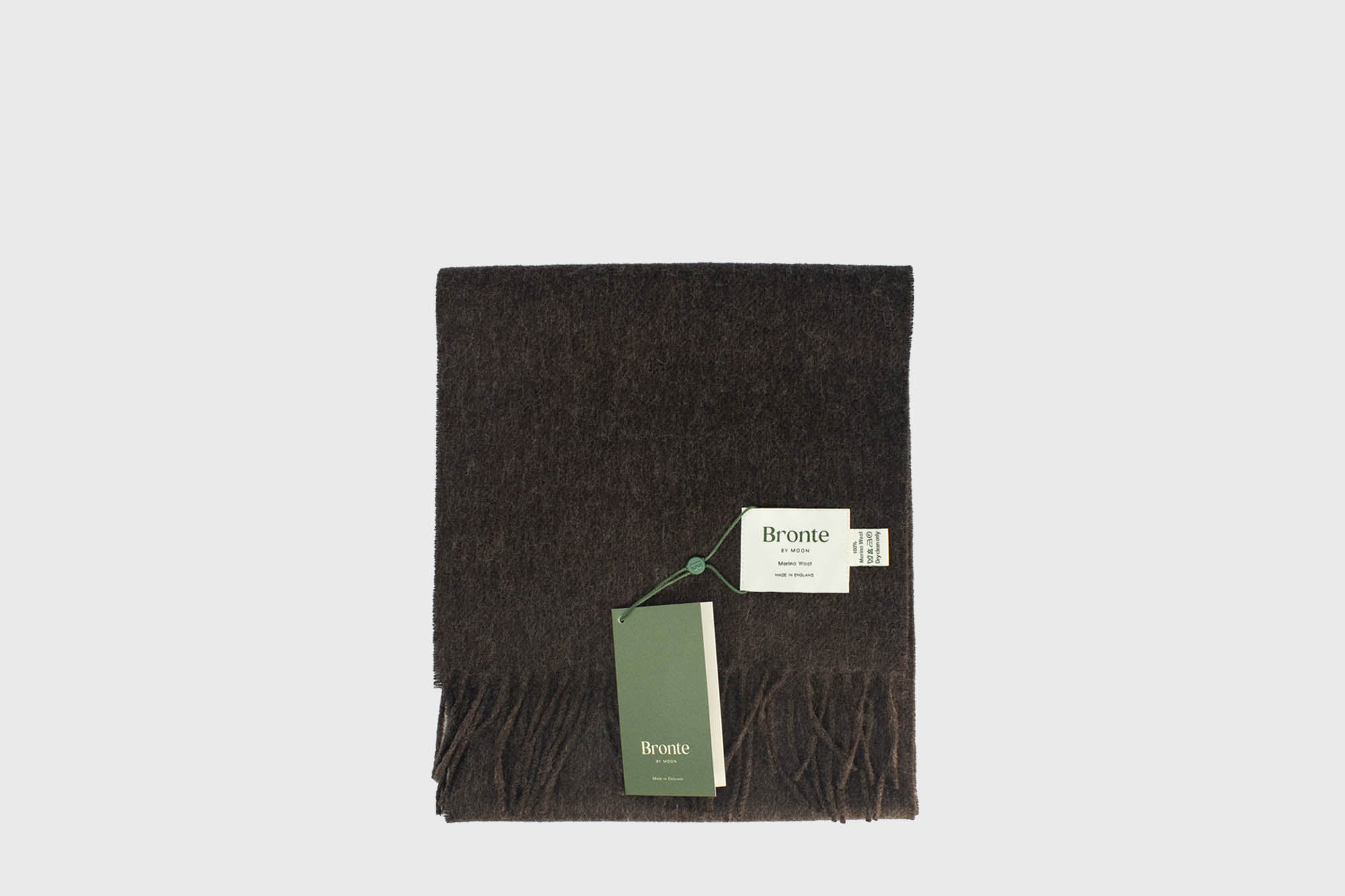 Abraham Moon - Merino Lambswool Scarf [Mocha] - BindleStore.