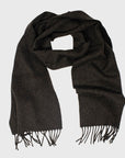 Abraham Moon - Merino Lambswool Scarf [Mocha] - BindleStore.