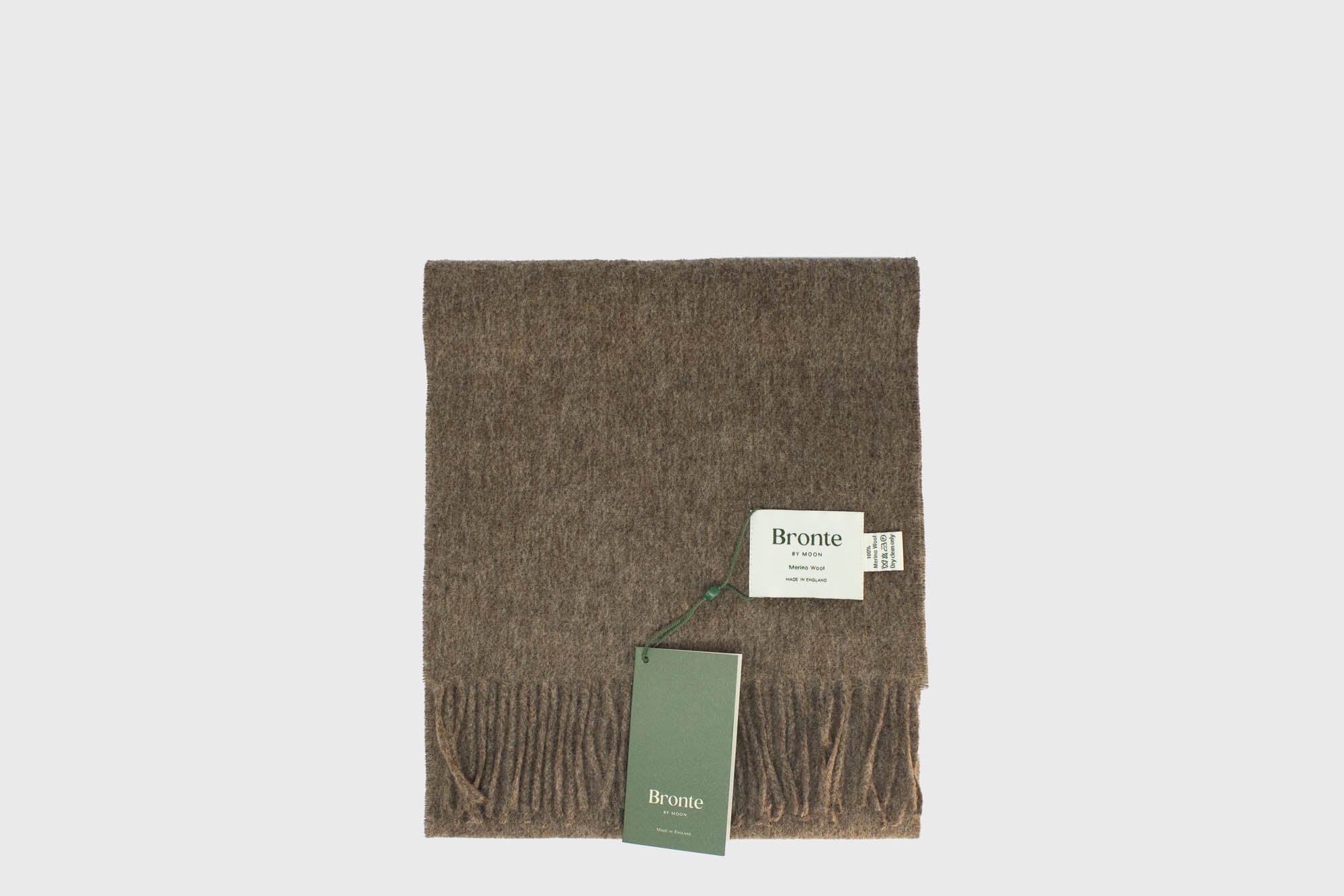 Abraham Moon - Merino Lambswool Scarf [Mole] - BindleStore.