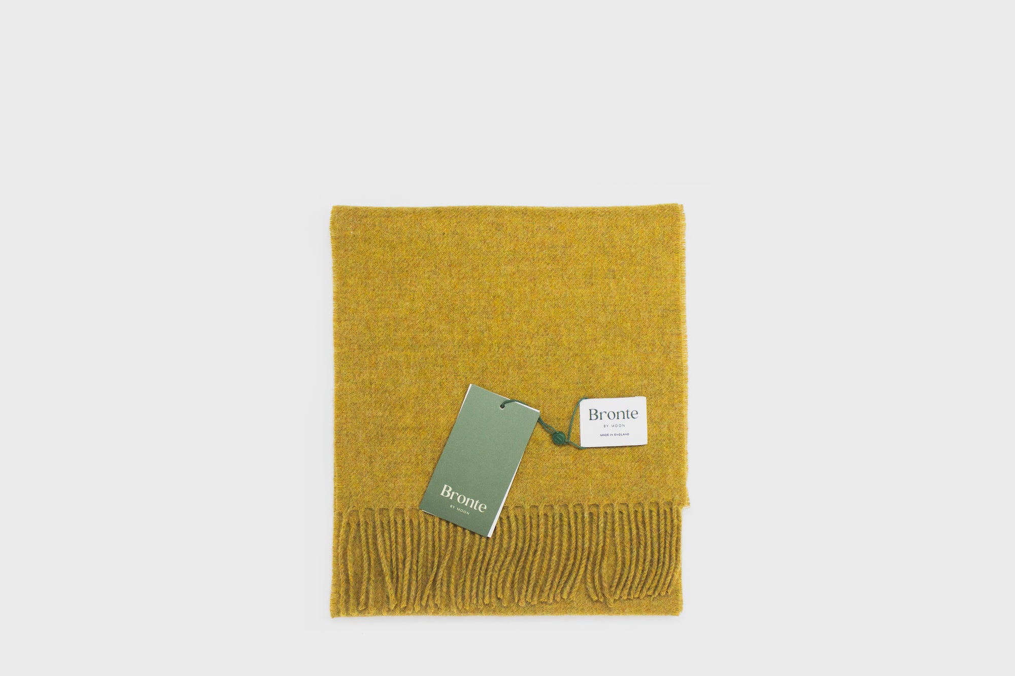 Merino Lambswool Scarf [Mustard] Hats, Scarves &amp; Gloves [Accessories] Abraham Moon    Deadstock General Store, Manchester