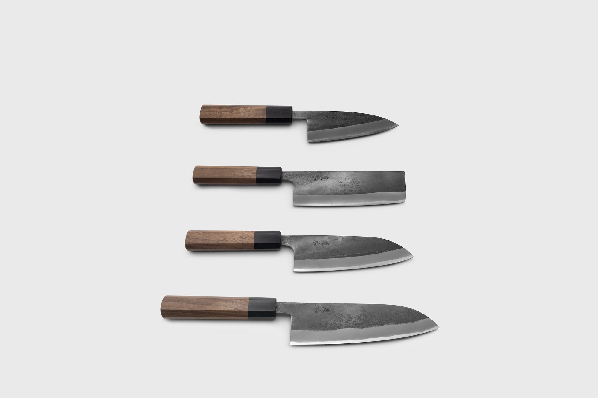 Shirogami Carbon Steel Knives [Set of 4] Kitchenware [Kitchen & Dining] Niwaki    Deadstock General Store, Manchester