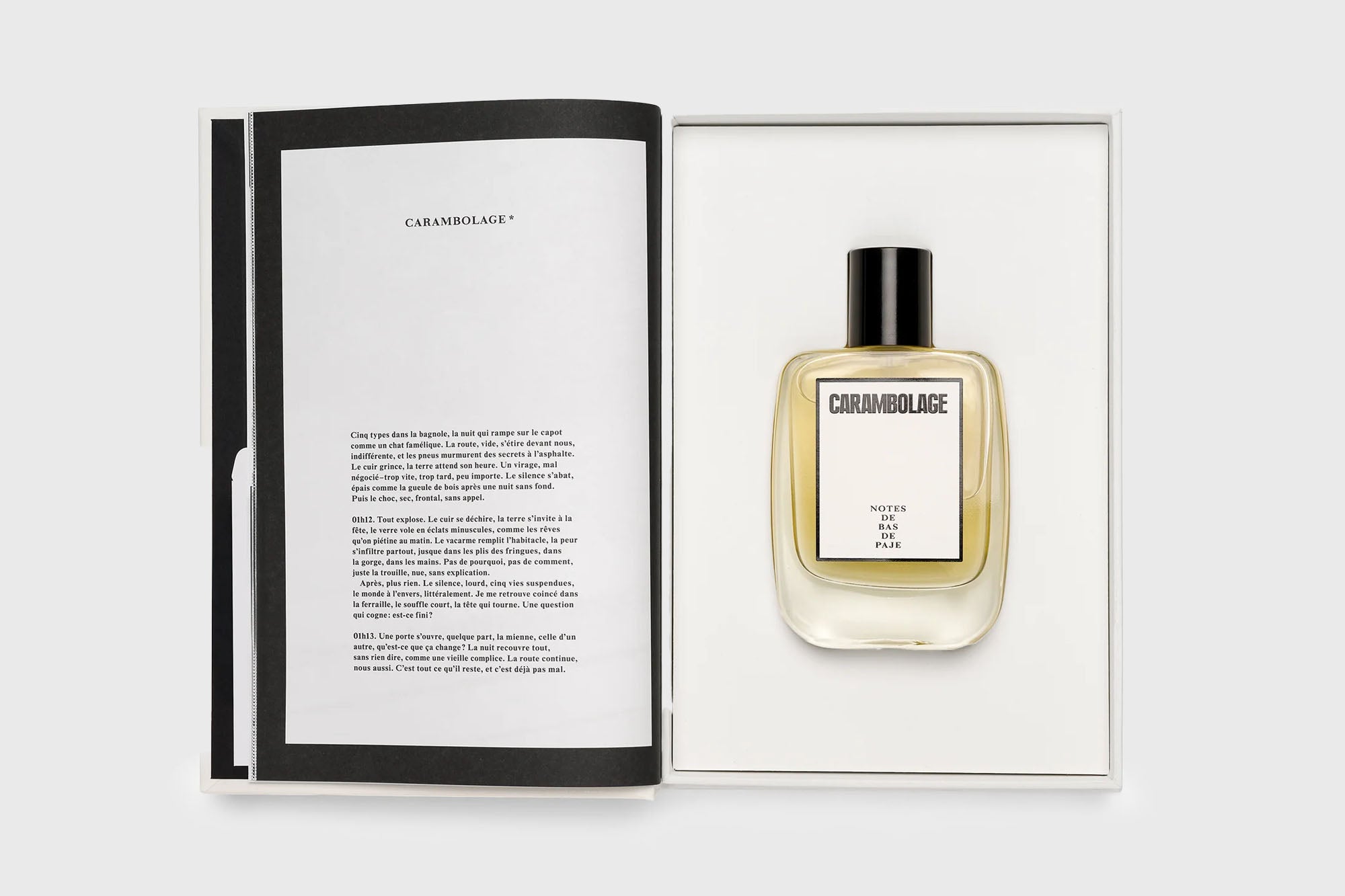 Notes de Bas de Paje - CARAMBOLAGE Extrait de Parfum - BindleStore.