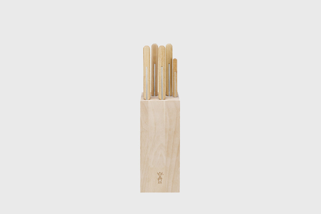 5pc Knife Block Set General Opinel    Deadstock General Store, Manchester