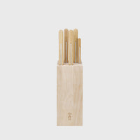 5pc Knife Block Set General Opinel    Deadstock General Store, Manchester