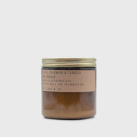 Soy Candle [Teakwood & Tobacco] Candles & Home Fragrance [Homeware] P.F. Candle Co. 12.5oz   Deadstock General Store, Manchester