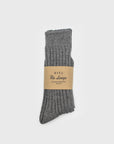 Recycled Cotton Speck Dye Socks [Grey] Socks & Slippers [Accessories] SOUKI    Deadstock General Store, Manchester