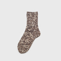 Re Loop Slub Mix [Cafe Mocha] Socks & Slippers [Accessories] SOUKI    Deadstock General Store, Manchester