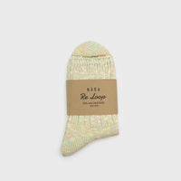 Re Loop Slub Mix [Pastel] Socks & Slippers [Accessories] SOUKI    Deadstock General Store, Manchester