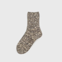 Re Loop Slub Mix [Grey] Socks & Slippers [Accessories] SOUKI    Deadstock General Store, Manchester