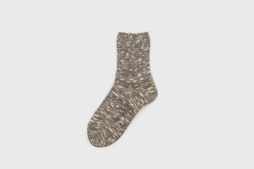 Re Loop Slub Mix [Grey] Socks & Slippers [Accessories] SOUKI    Deadstock General Store, Manchester