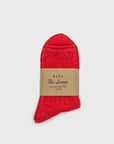 Re Loop Slub Mix [Red] Socks & Slippers [Accessories] SOUKI    Deadstock General Store, Manchester