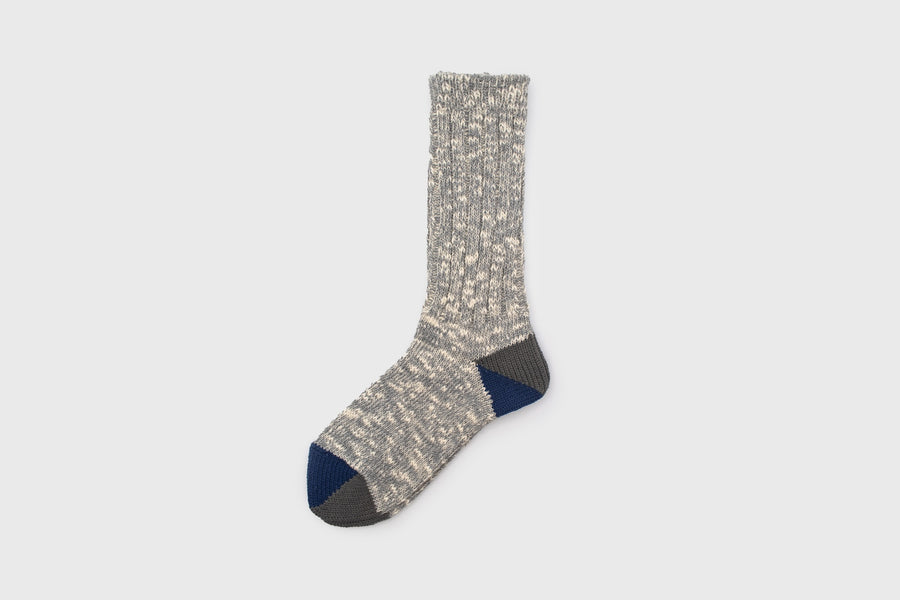Woody Low Gauge Socks [Grey] Socks & Slippers [Accessories] SOUKI    Deadstock General Store, Manchester