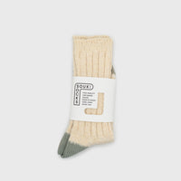 Woody Low Gauge Socks [Ivory] Socks & Slippers [Accessories] SOUKI    Deadstock General Store, Manchester
