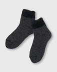 Mohair Pile Room Socks [Charcoal]