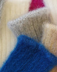 SOUKI - FEATHER Kid Mohair Socks [Grey] - BindleStore.