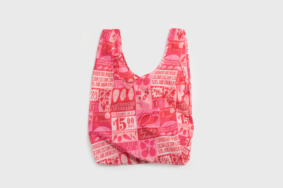 BAGGU Standard Resuable Grocery Bag Mexican Art Pattern – Liz Hernandez – BindleStore.  (Deadstock General Store, Manchester)