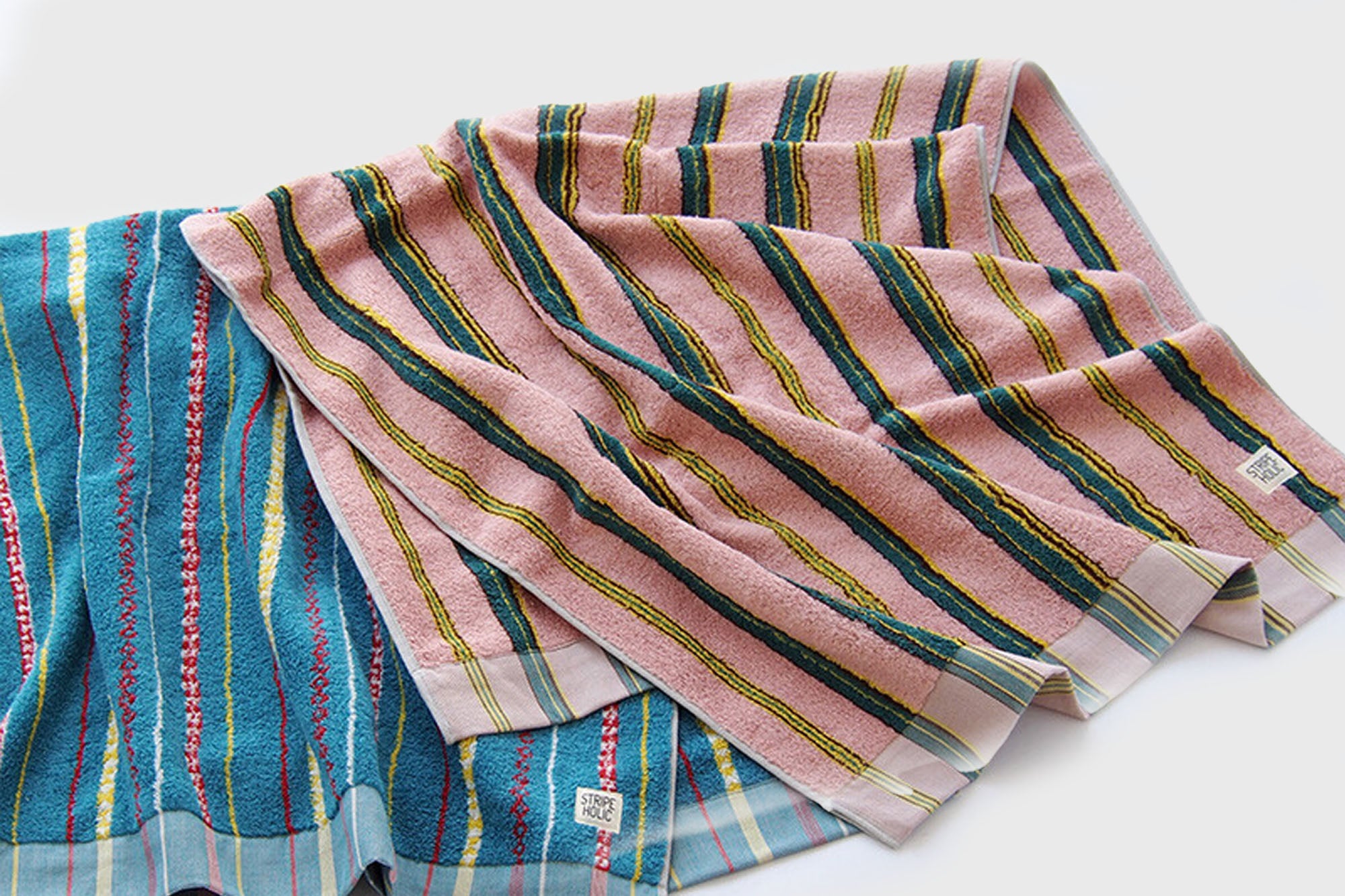 Tanaka Sangyo - Stripe Holic Imabari Towel Bath Towel - BindleStore.