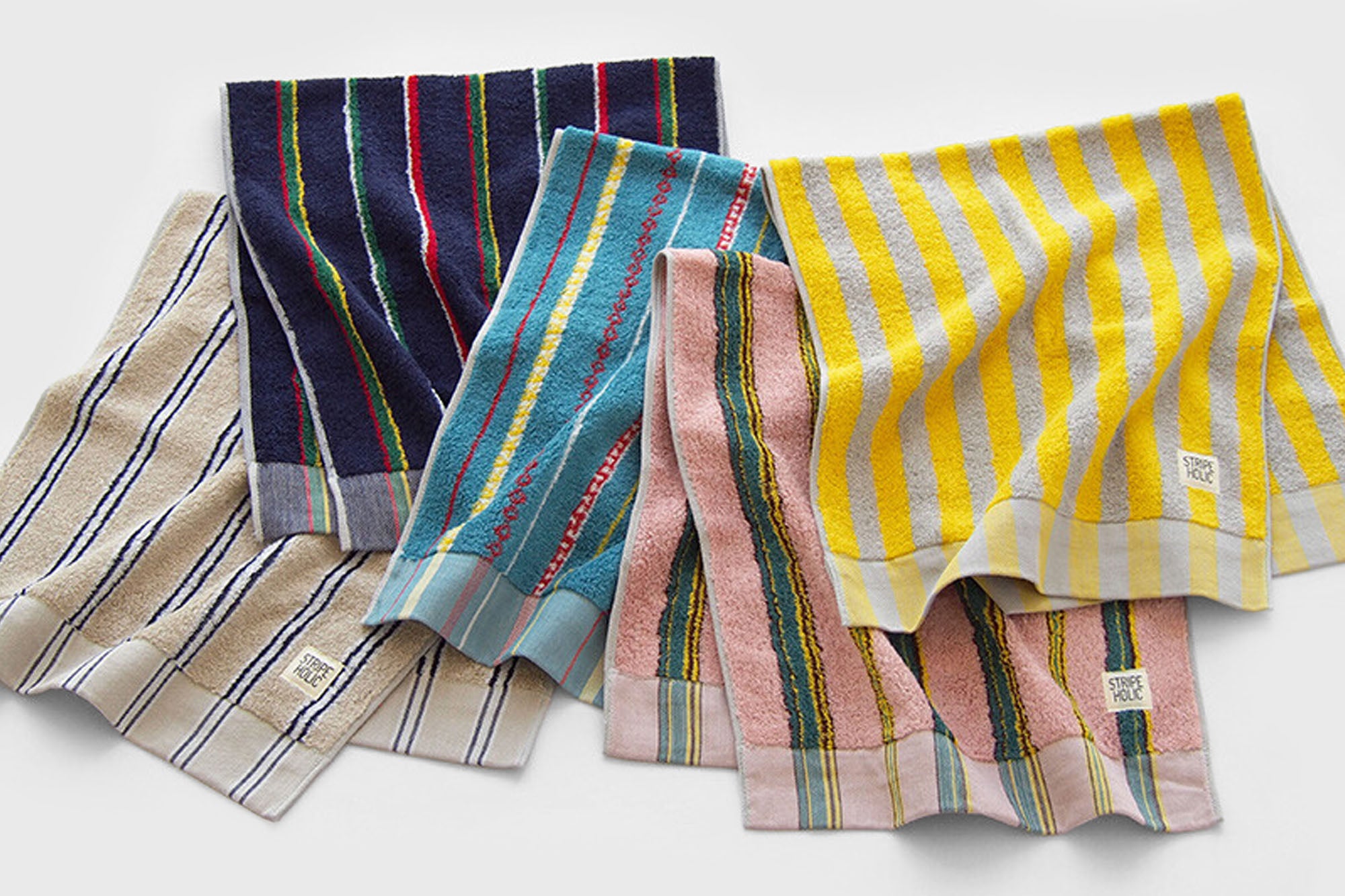 Tanaka Sangyo - Stripe Holic Imabari Towel Hand Towel - BindleStore.