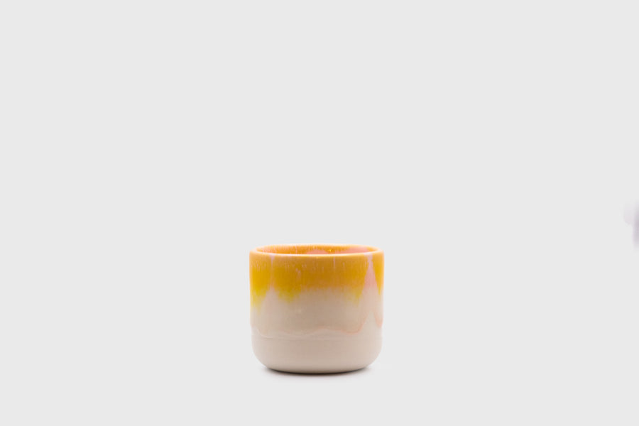 Studio Arhoj Small Ceramic Sip Cup – Yellow 2 – BindleStore. (Deadstock General Store, Manchester)